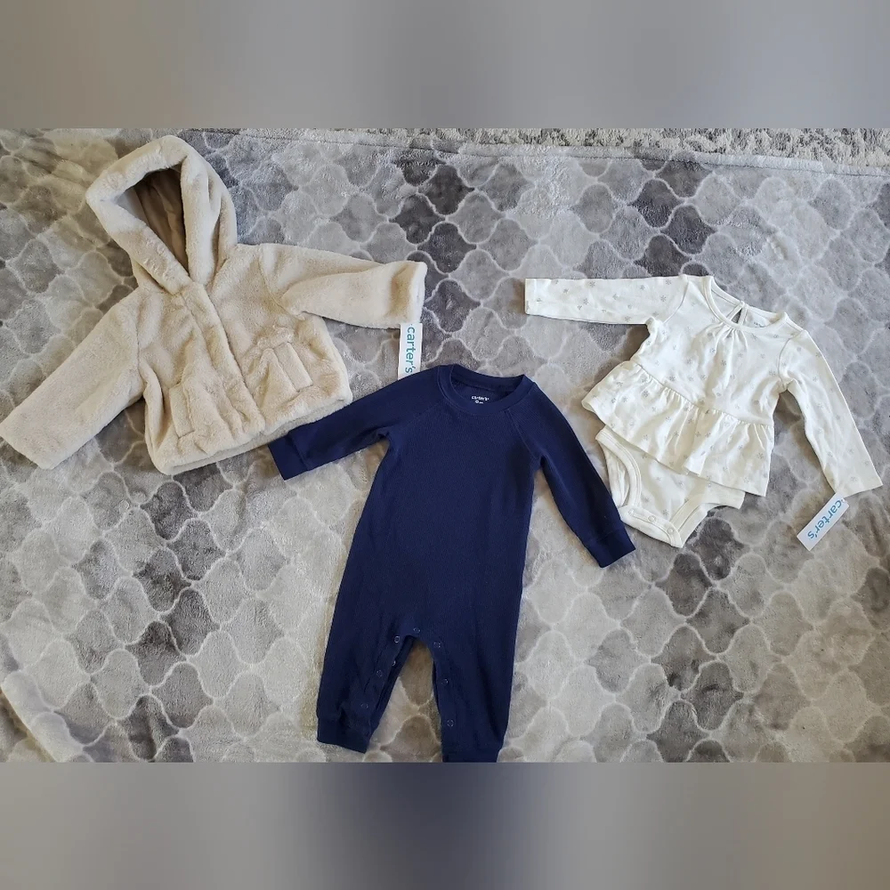 NWT Carter's Set Of 3 Size 9M
